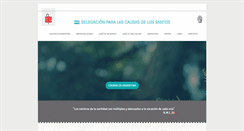 Desktop Screenshot of causasdelossantosenargentina.org